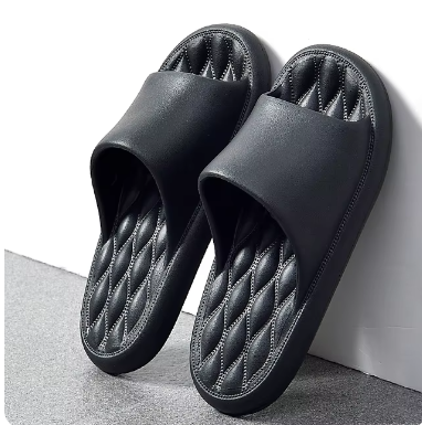 QYCKABY Men's Flip-flops Summer Slippers Printing Sandals Trend Anti Slip Shoes EVA Slippers Fashion Male Massage Beach Footwear